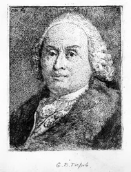 Retrato de Giambattista Tiepolo, 1775